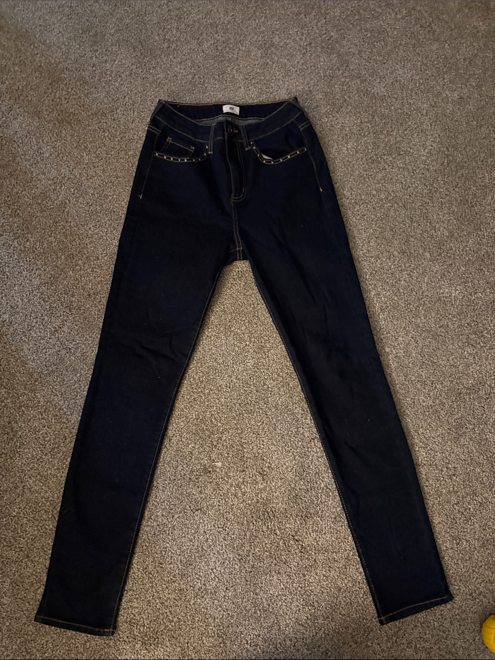 !iT Dark Wash Skinny Women’s Jeans - Black